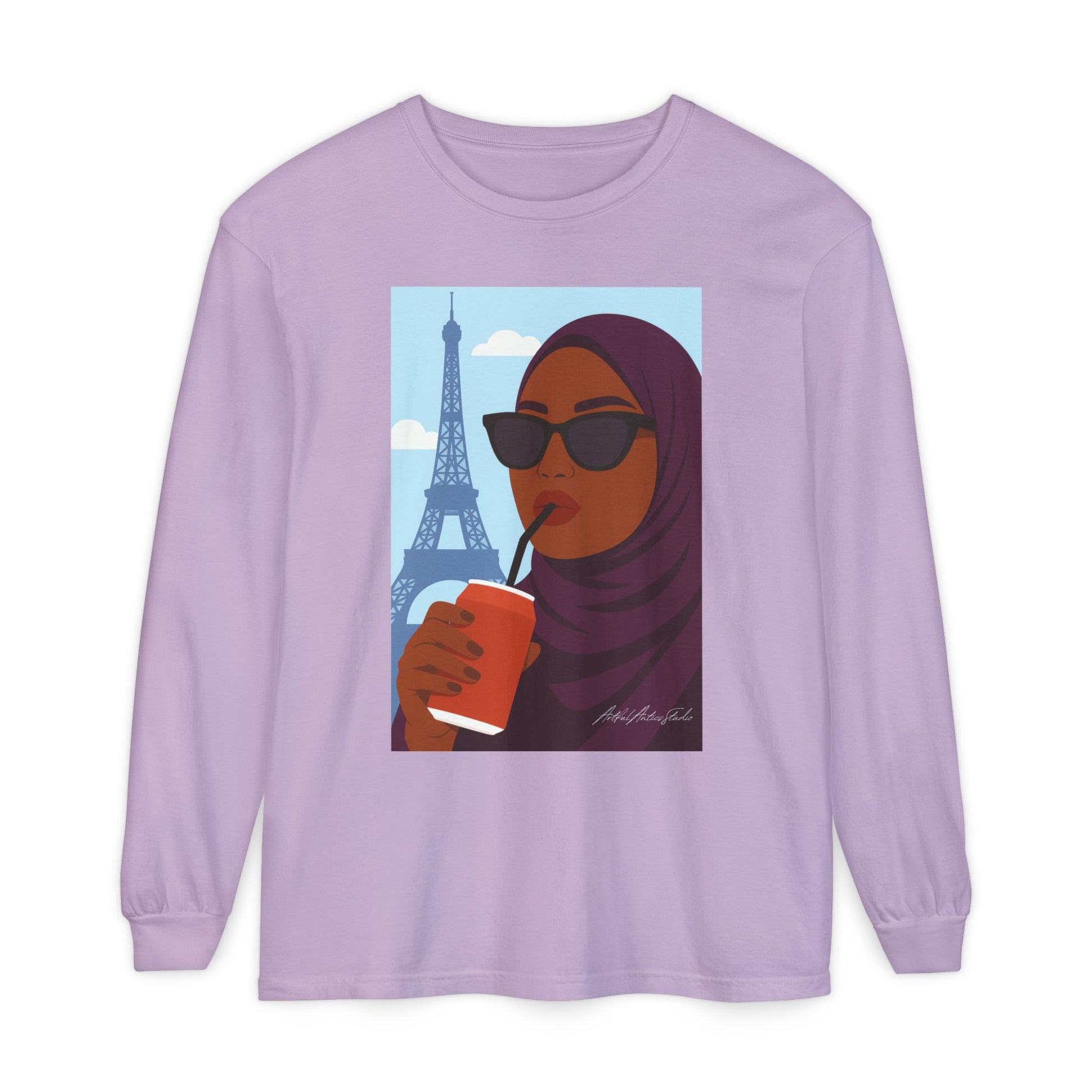 Hijabi in Paris Long Sleeve T-Shirt