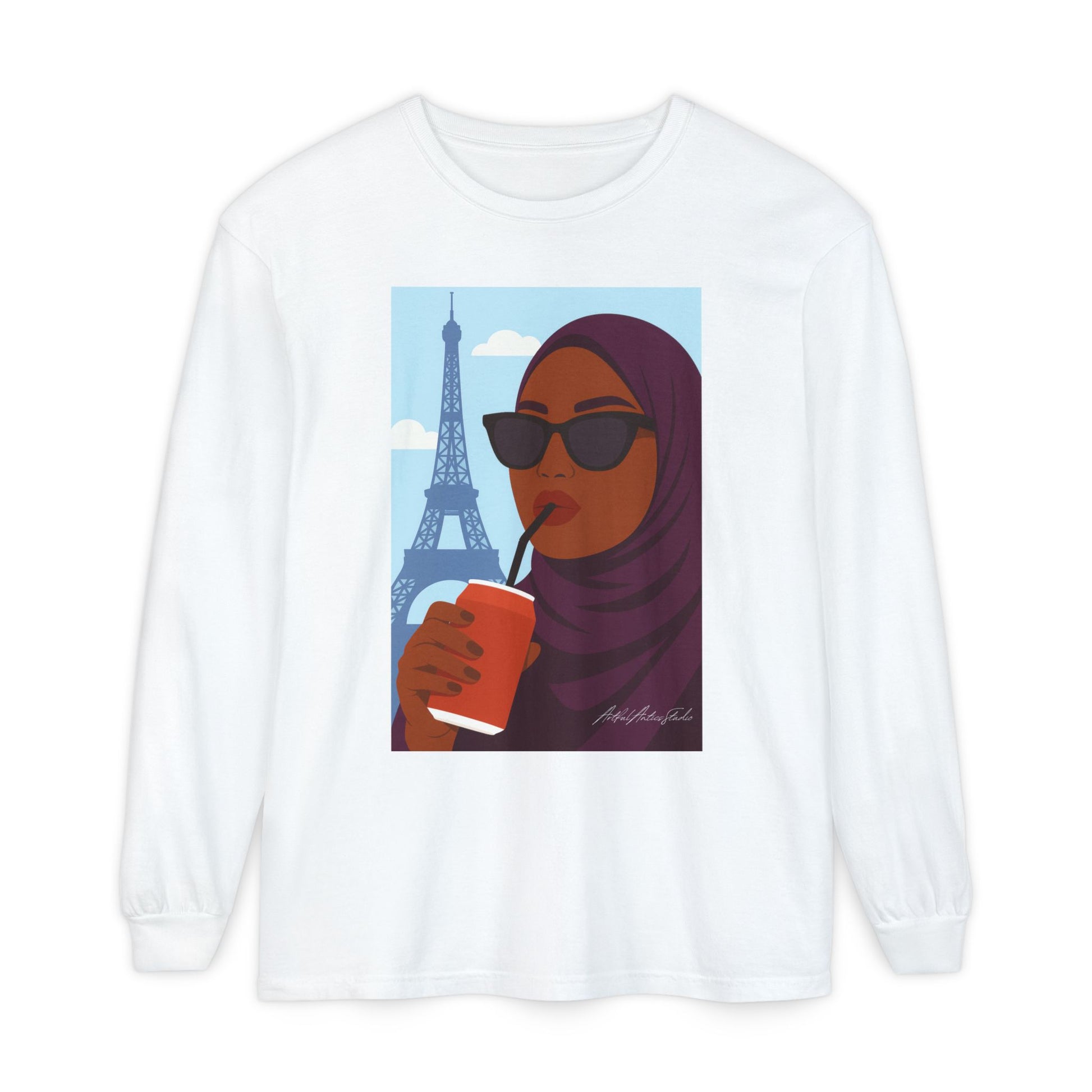 Hijabi in Paris Long Sleeve T-Shirt