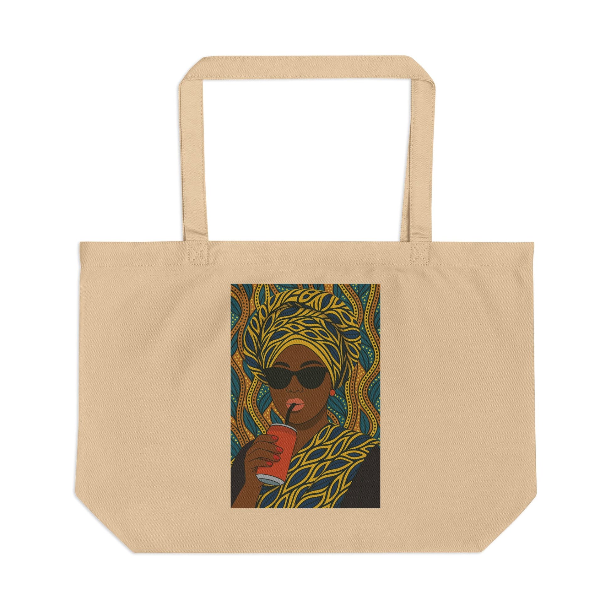 Nigerian Auntie Large Eco Tote Bag