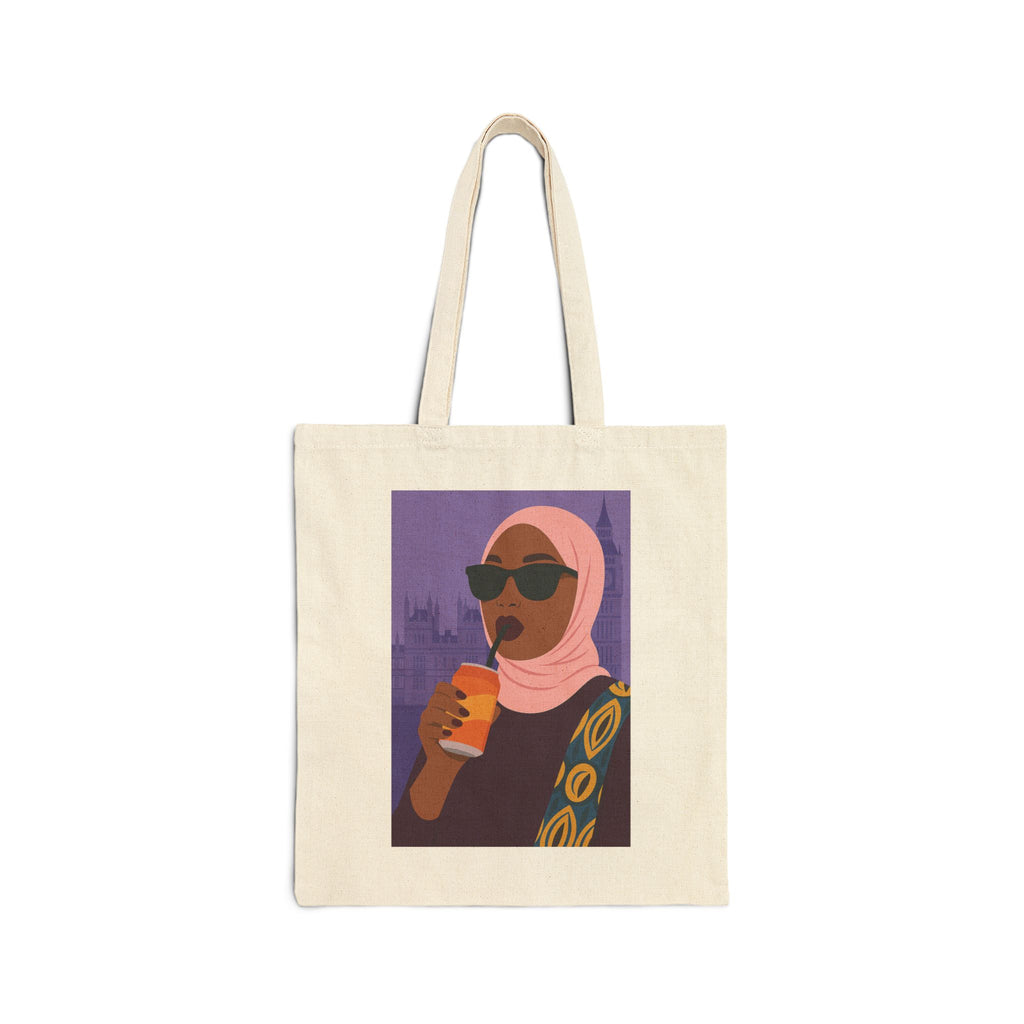 Hijabi in London Canvas Tote Bag