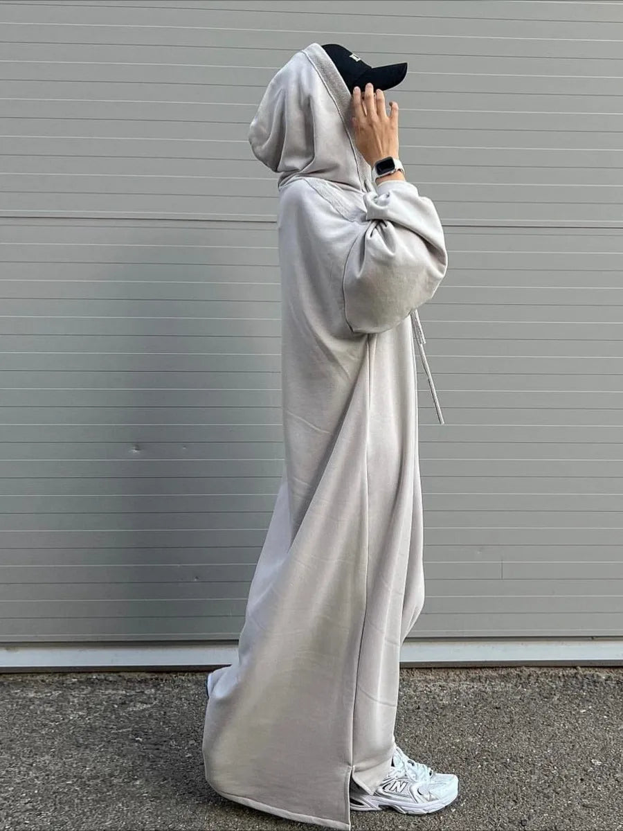 Hooded Maxi Abaya