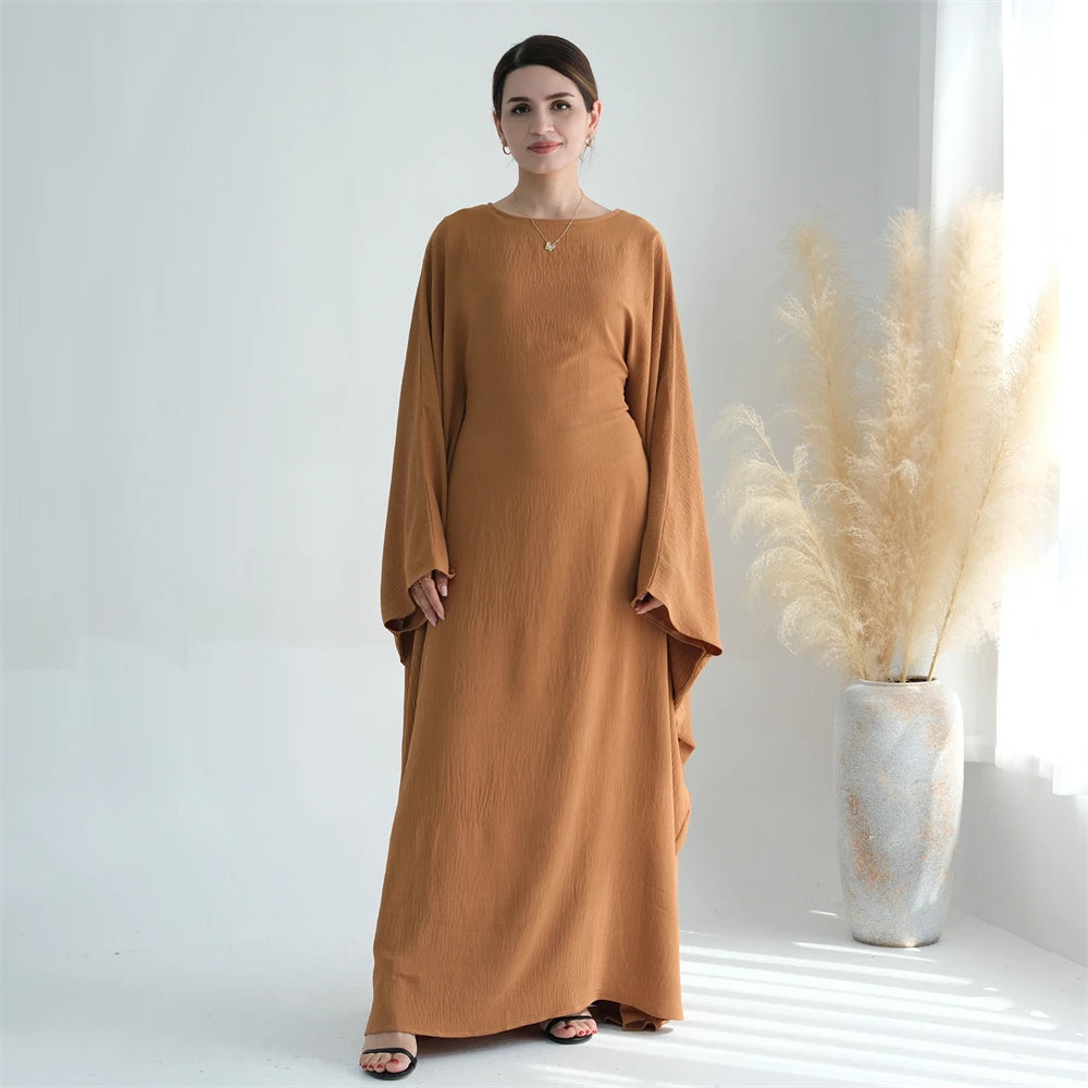 Cotton Linen Khimar Abaya