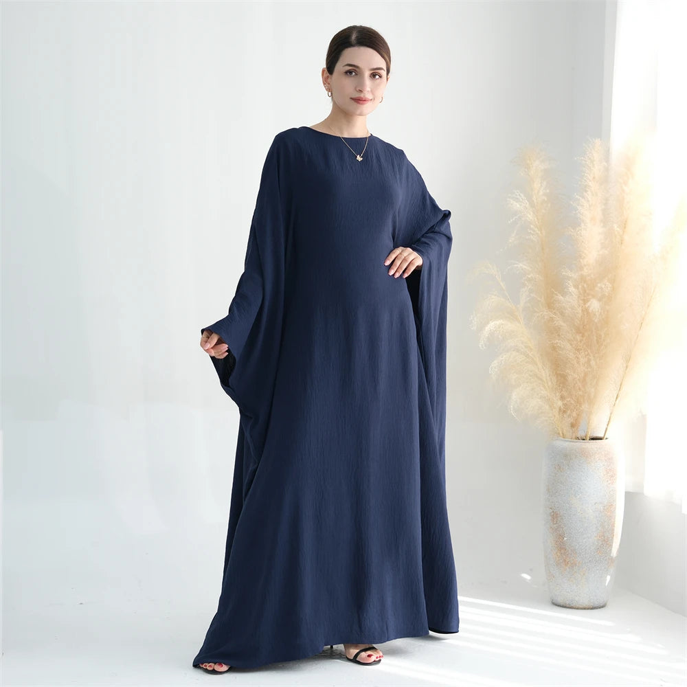 Cotton Linen Khimar Abaya