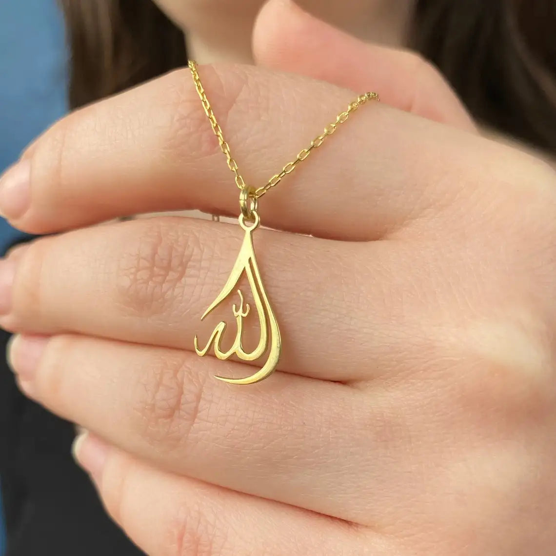 Gold Allah Necklaces