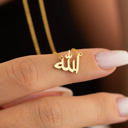 Gold Allah Necklaces