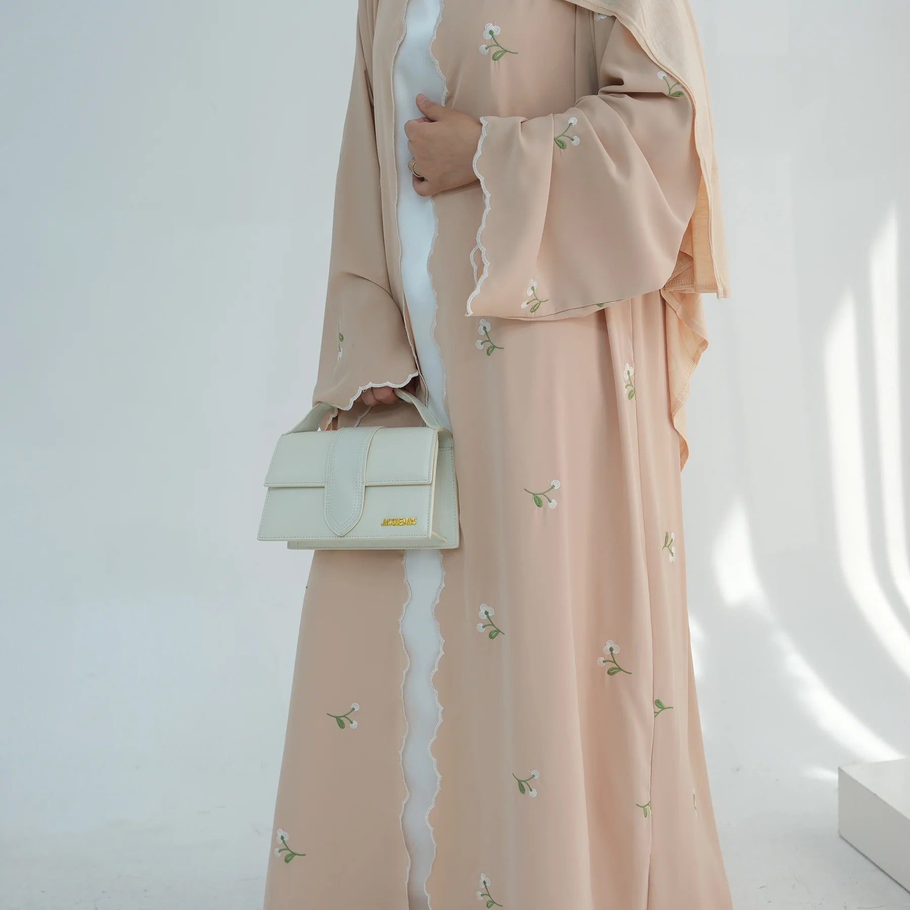 Embroidery Cardigan Abaya
