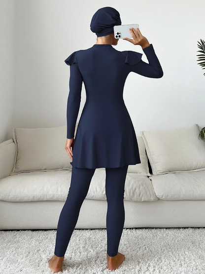 3PCS  Burkini Swimsuit