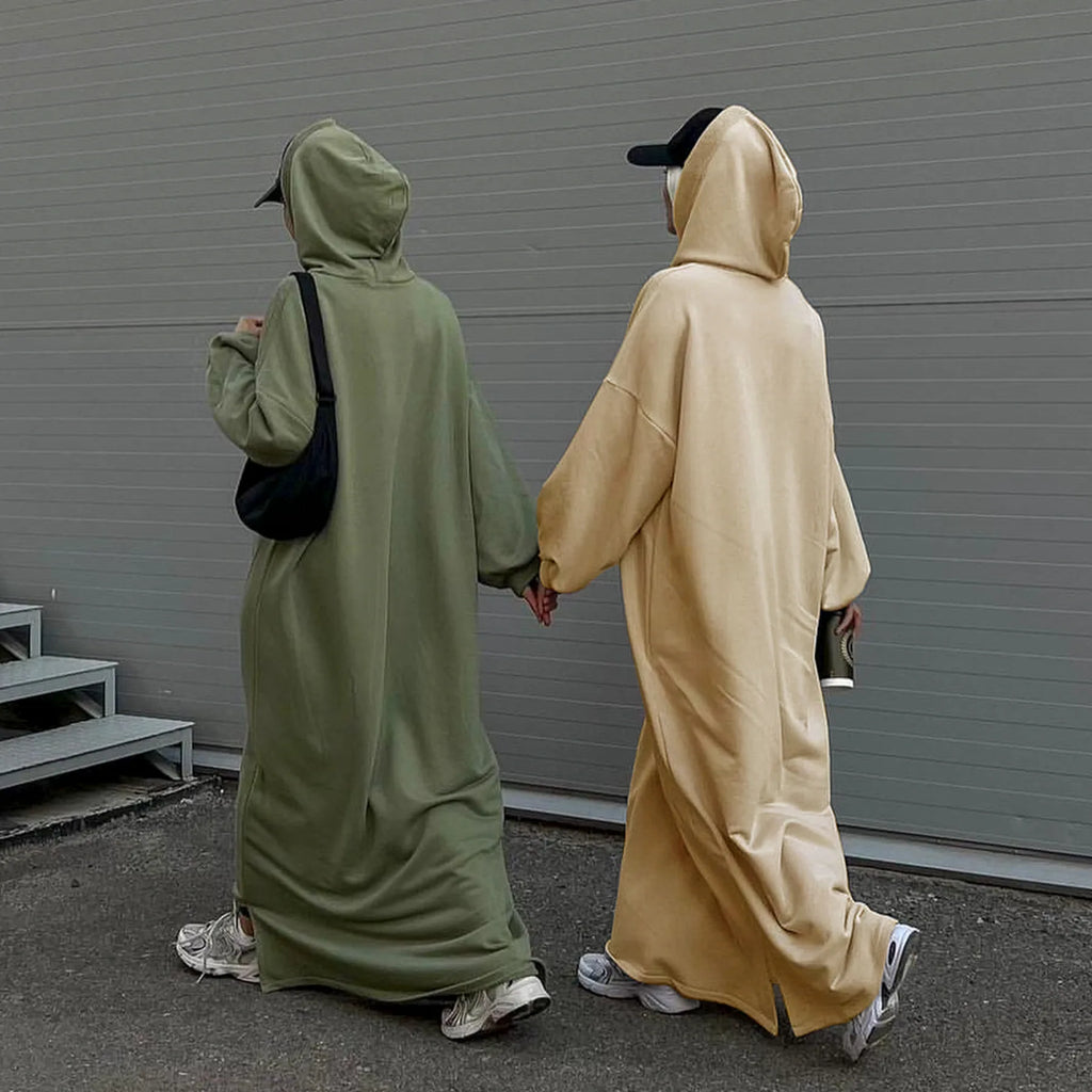 Hooded Maxi Abaya