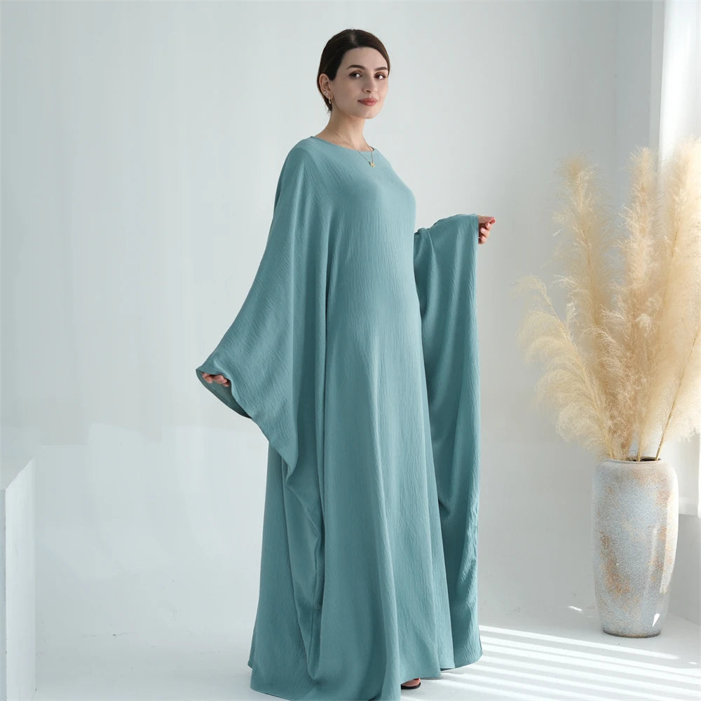 Cotton Linen Khimar Abaya