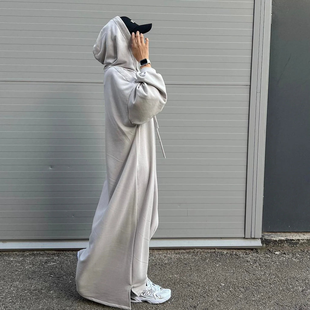 Hooded Maxi Abaya