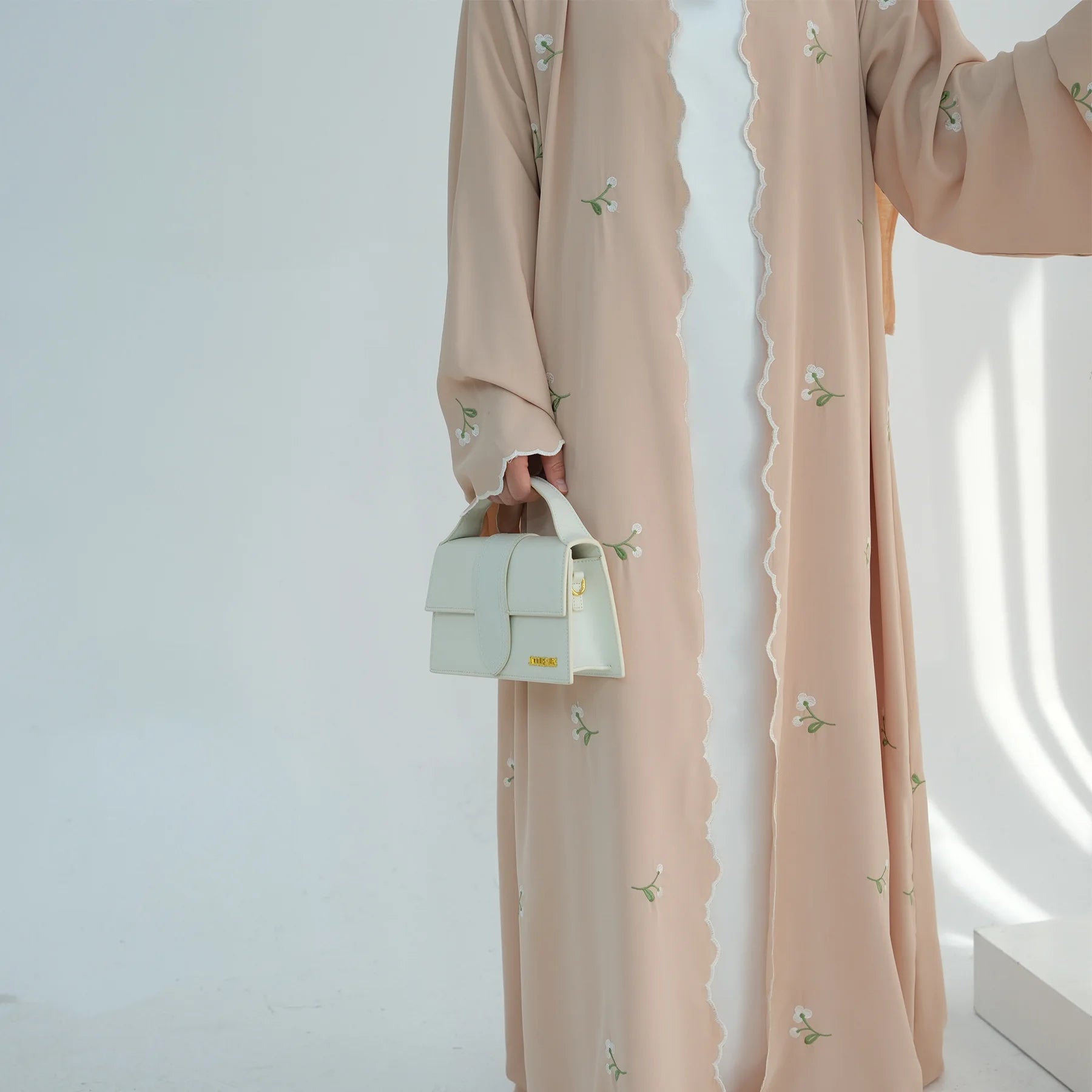 Embroidery Cardigan Abaya
