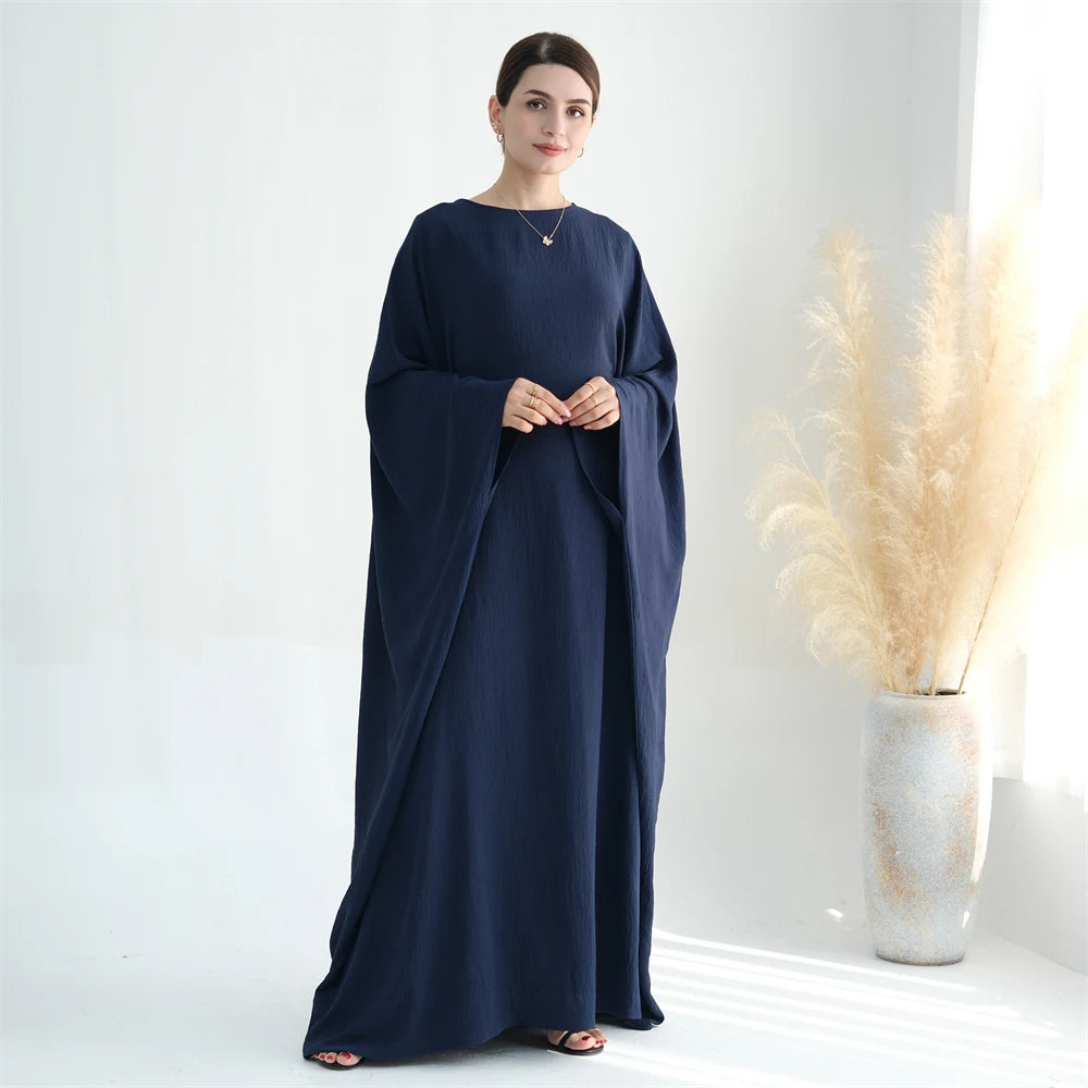 Cotton Linen Khimar Abaya