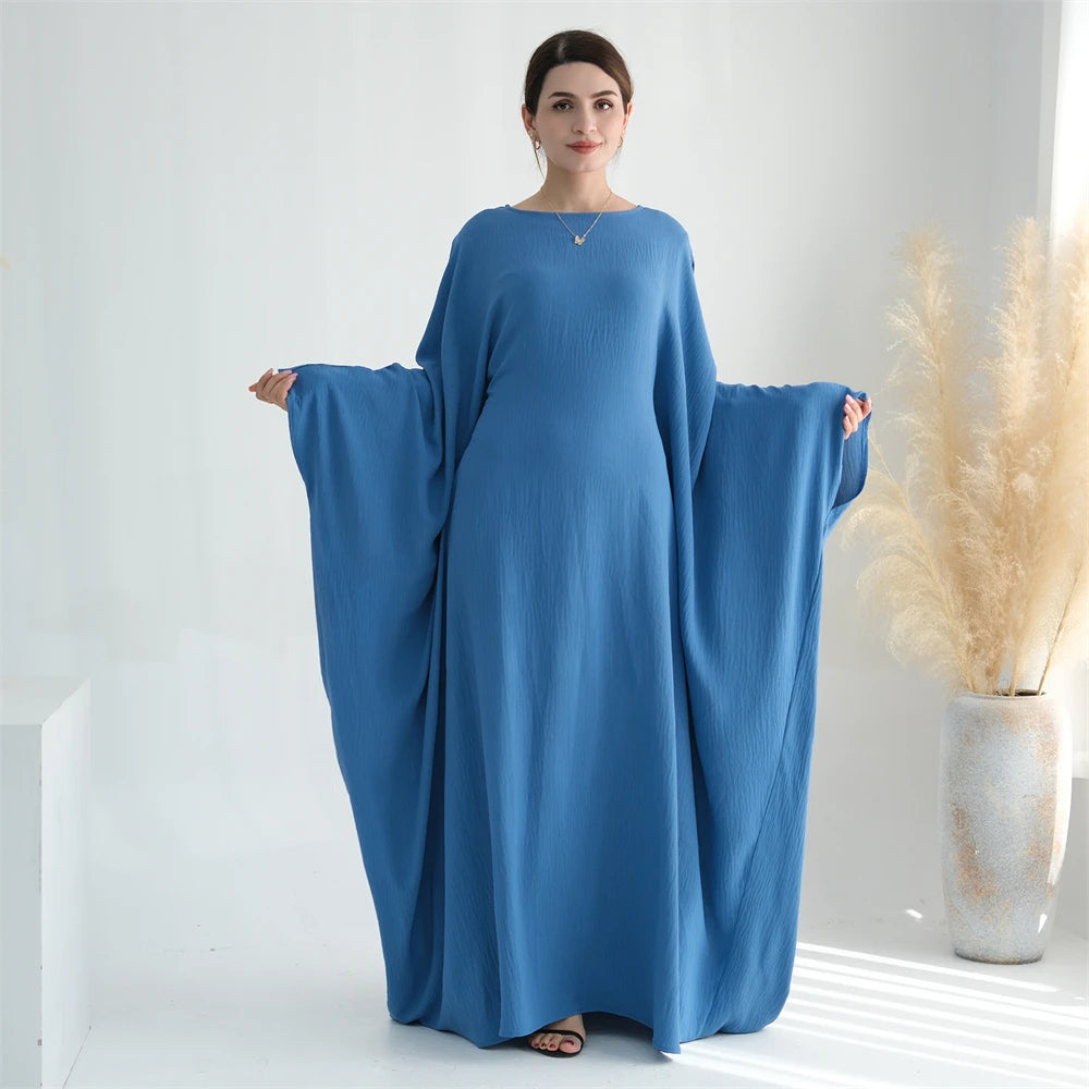 Cotton Linen Khimar Abaya