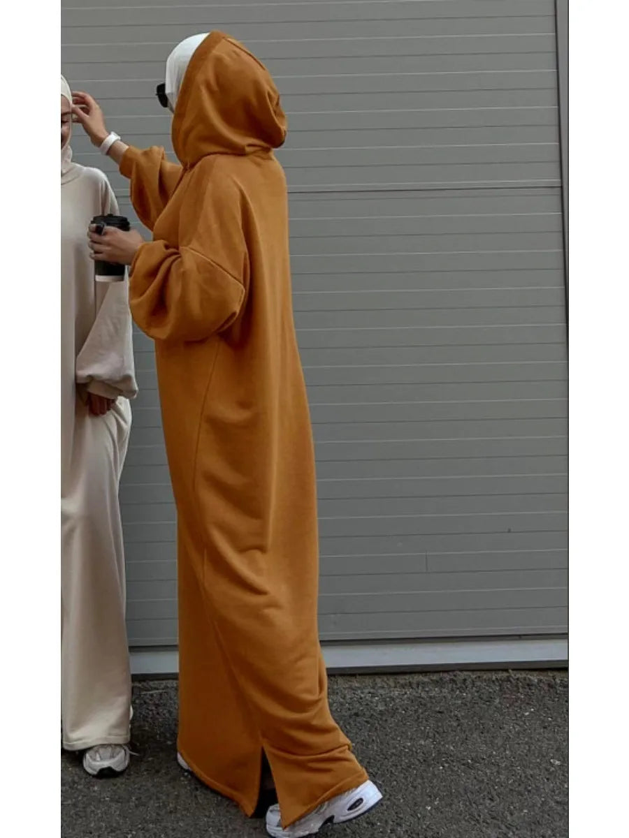 Hooded Maxi Abaya