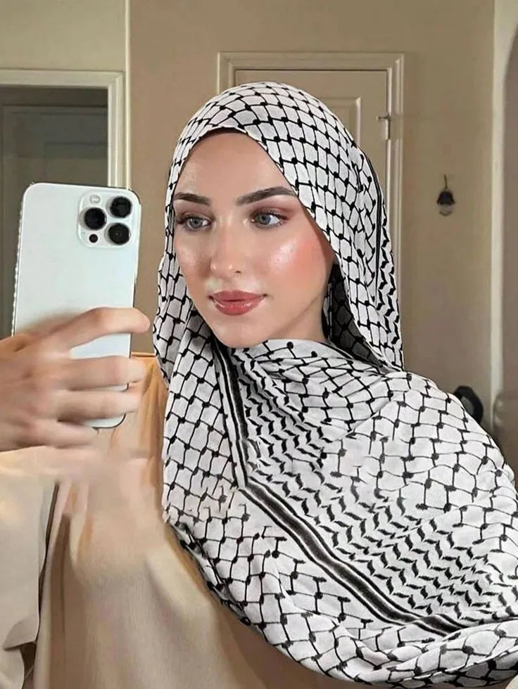 Palestinian Keffiyeh Scarf