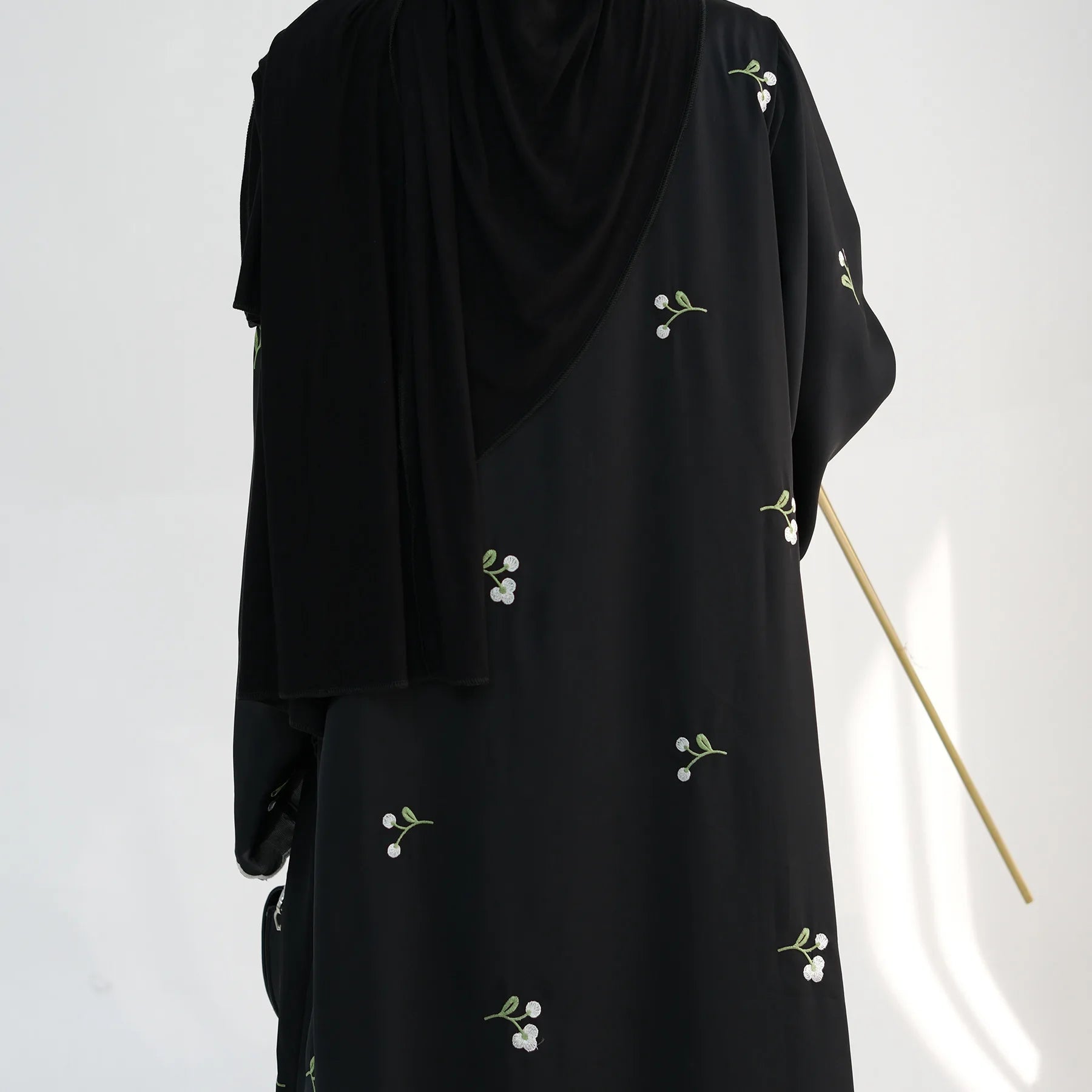 Embroidery Cardigan Abaya