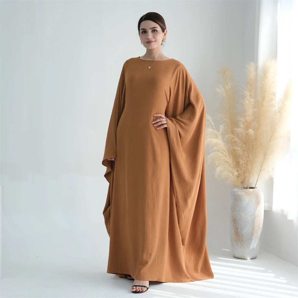 Cotton Linen Khimar Abaya