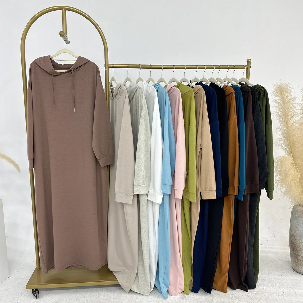 Hooded Maxi Abaya