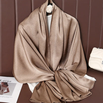 Solid Color Long Silky soft scarves