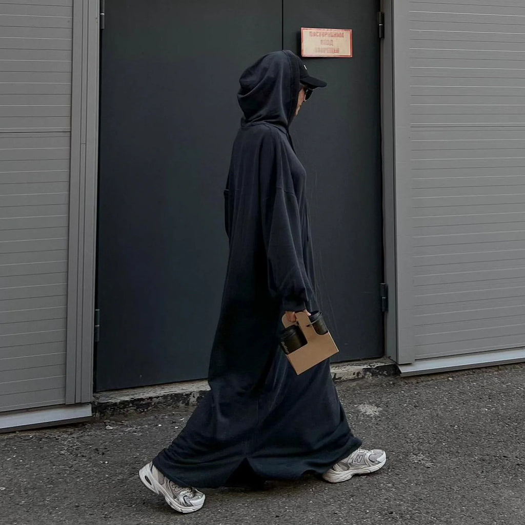 Hooded Maxi Abaya