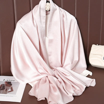 Solid Color Long Silky soft scarves