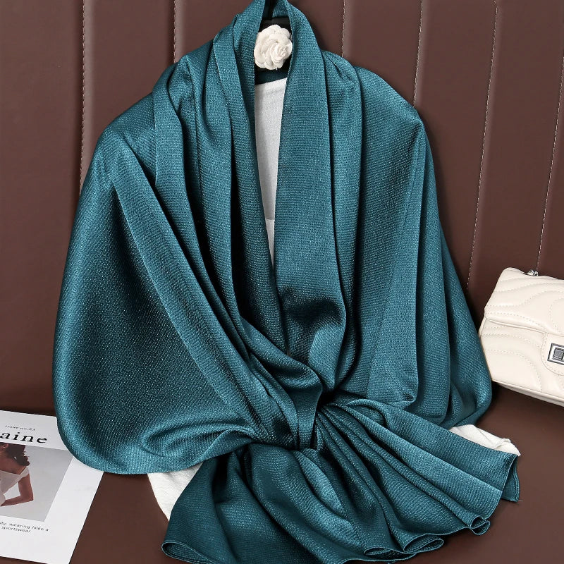 Solid Color Long Silky soft scarves