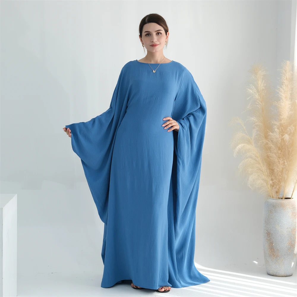 Cotton Linen Khimar Abaya