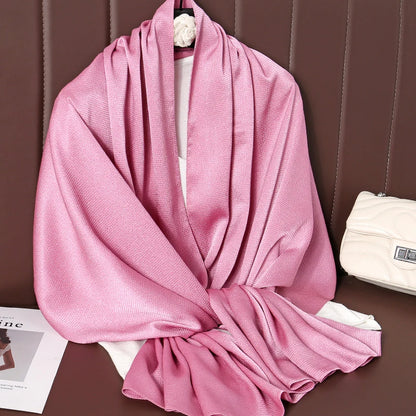 Solid Color Long Silky soft scarves