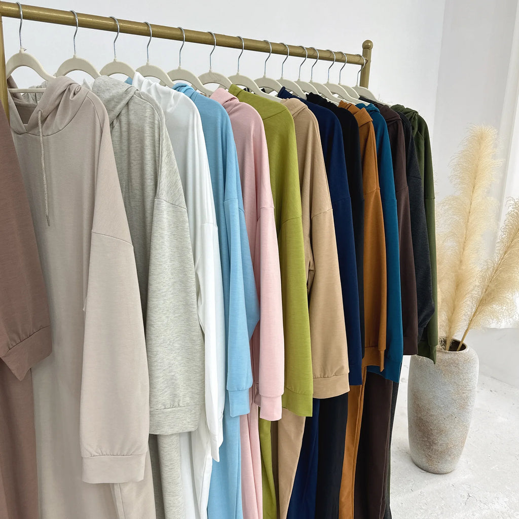 Hooded Maxi Abaya