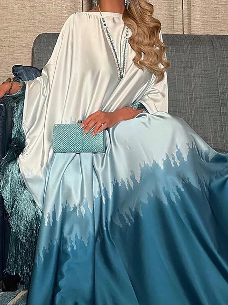 Luxury Batwing Sleeve Abaya – One Size