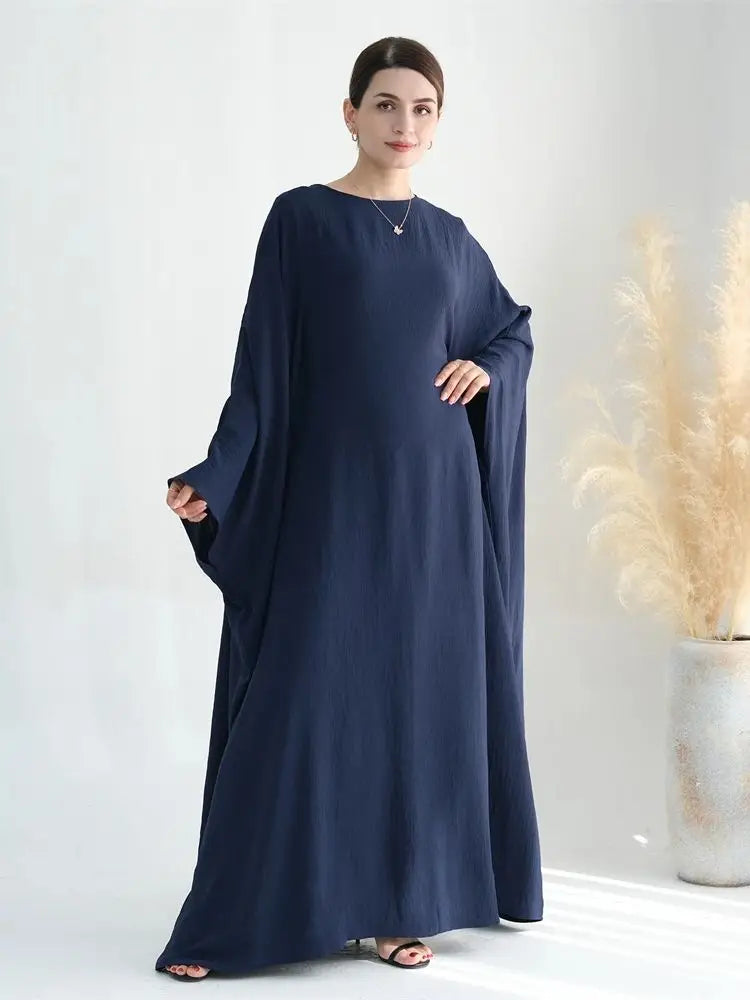 Cotton Linen Khimar Abaya